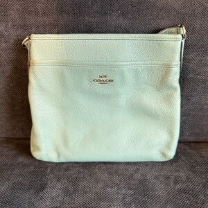 Coach Crossbody/Shoulder Bag with Pebbled Leather.